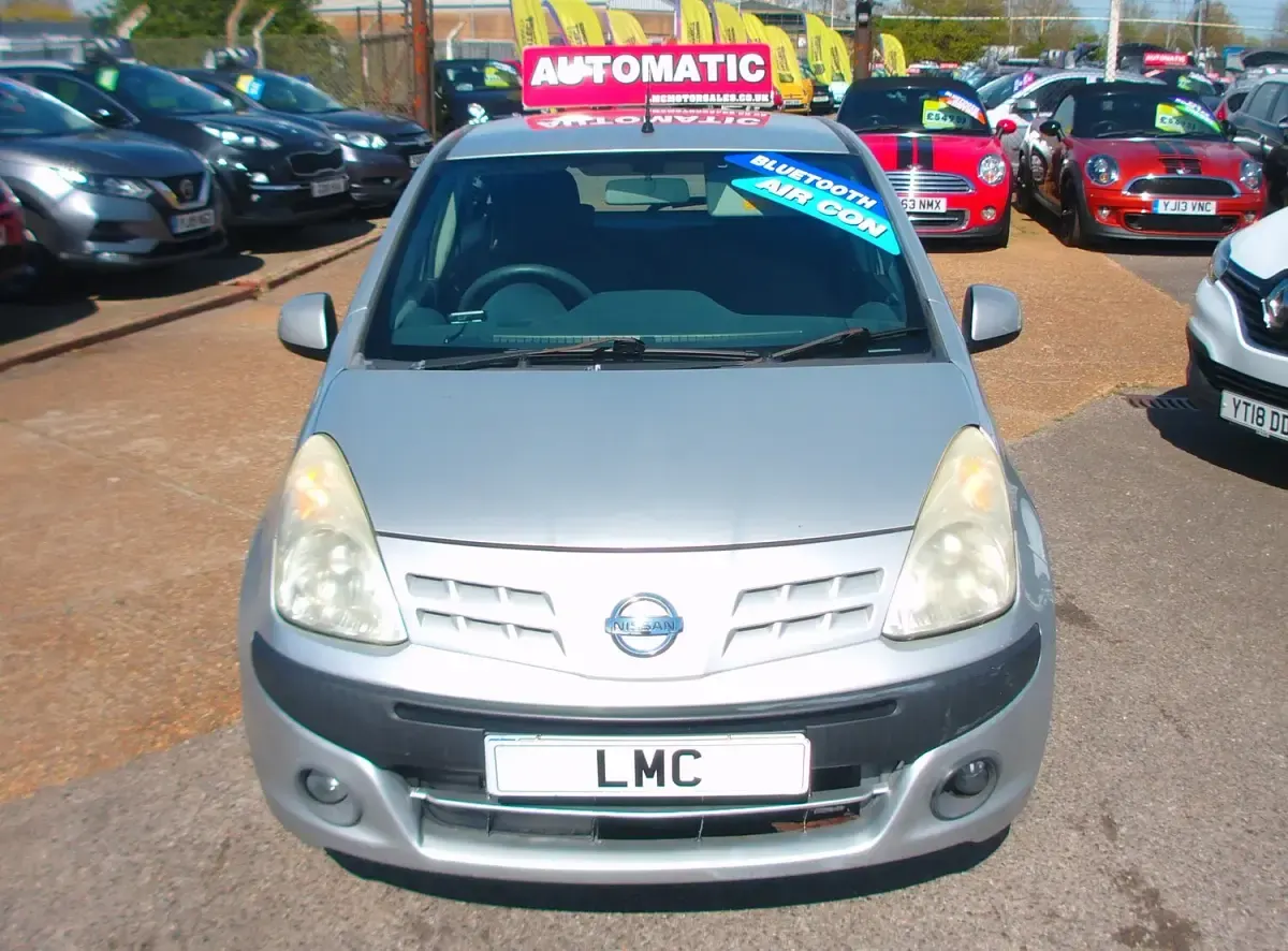 Used Nissan Pixo N-TEC 68 HP (50 kW) 2011 Silver Hatchback