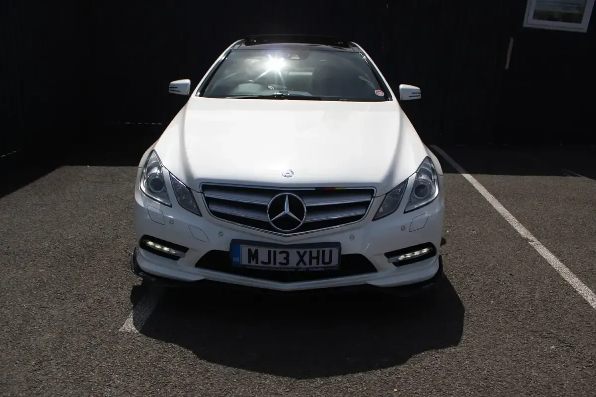 Used Mercedes E350 2013 White Coupe