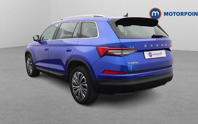 Used Skoda Kodiaq SE L Executive 150 HP (110 kW) 2023 Blue SUV