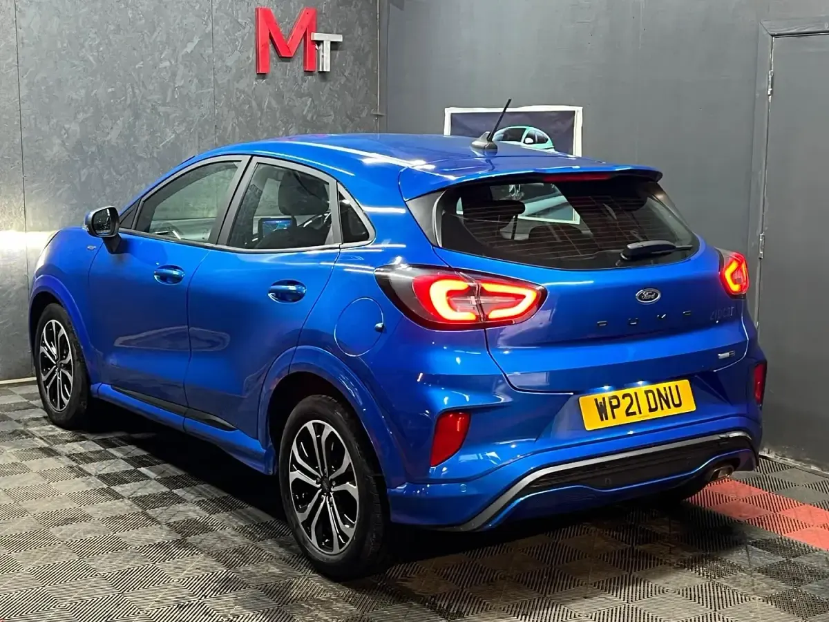 Used Ford Puma ST-Line 125 HP (91 kW) 2021 Blue SUV