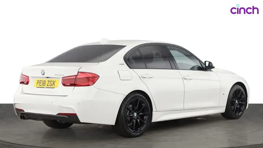 Used BMW 330e M Sport 2018 White Sedan