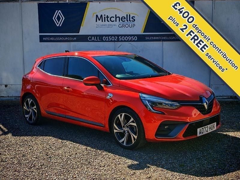 Used Renault Clio V RS Line 140 HP (102 kW) 2022 Valencia orange  Hatchback