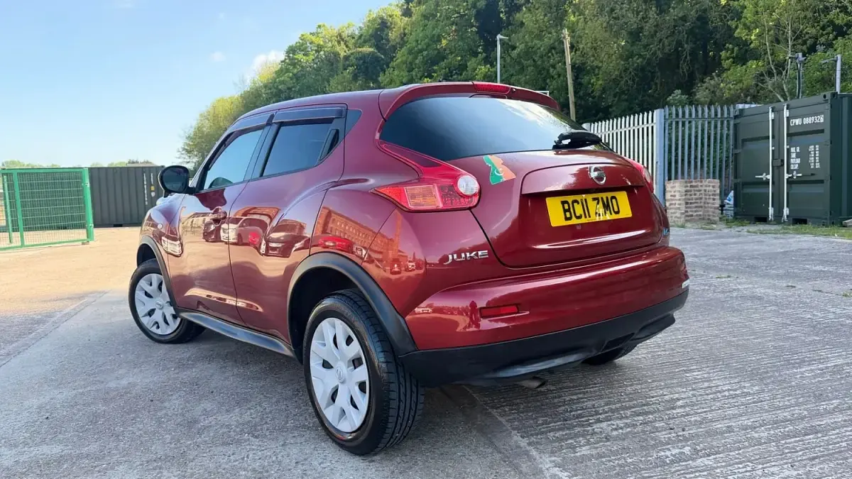 Used Nissan Juke 2011 Red SUV
