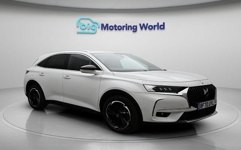 Used DS Automobiles DS7 Crossback Prestige 300 HP (220 kW) 2021 White SUV