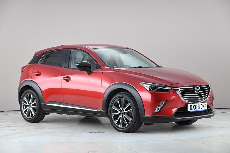 Usado Mazda CX-3 Inclusive 105 HP (77 kW) 2016 Vermelho SUV