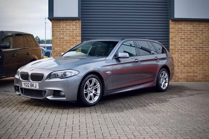 Grey Used 2012 BMW 520 M Sport Estate | £5,750 (Fair price) - Image 1/4