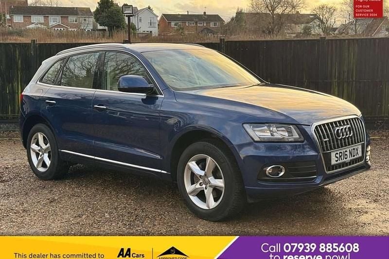 Used Audi Q5 190 HP (139 kW) 2016 Blue SUV