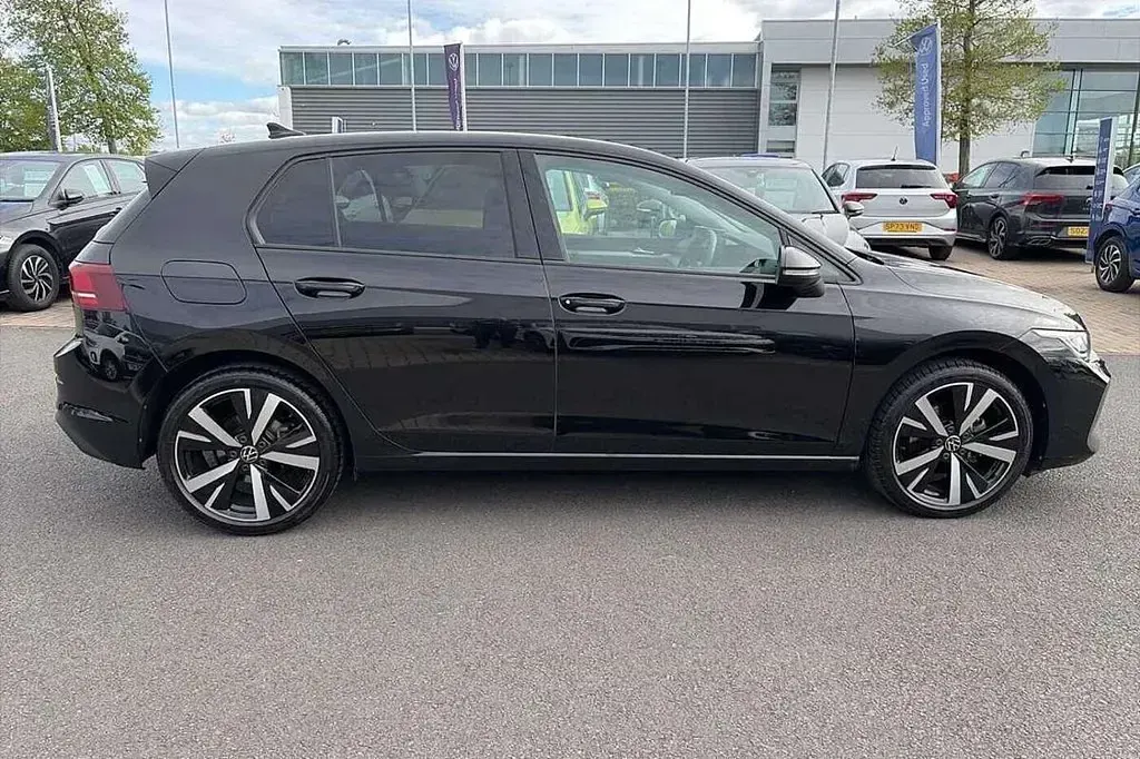 Used VW Golf VIII Match 150 HP (110 kW) 2024 Black Hatchback