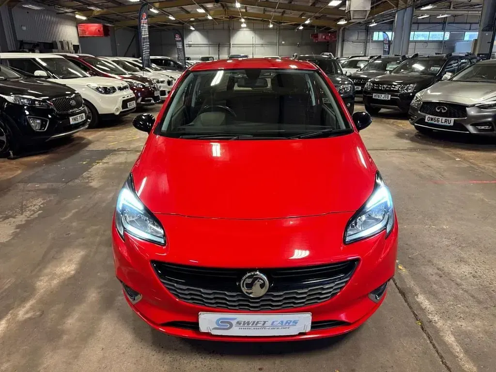 Used Vauxhall Corsa 75 HP (55 kW) 2016 Red Hatchback