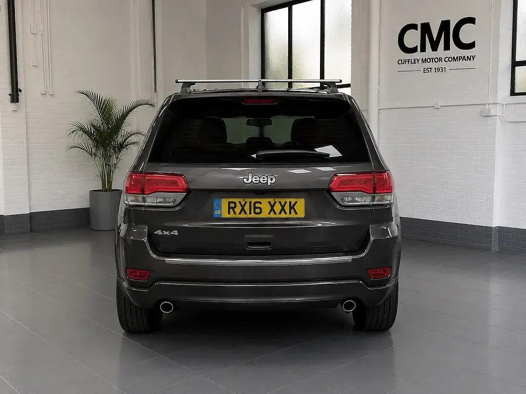 Used Jeep Grand Cherokee Overland 247 HP (181 kW) 2016 Grey SUV