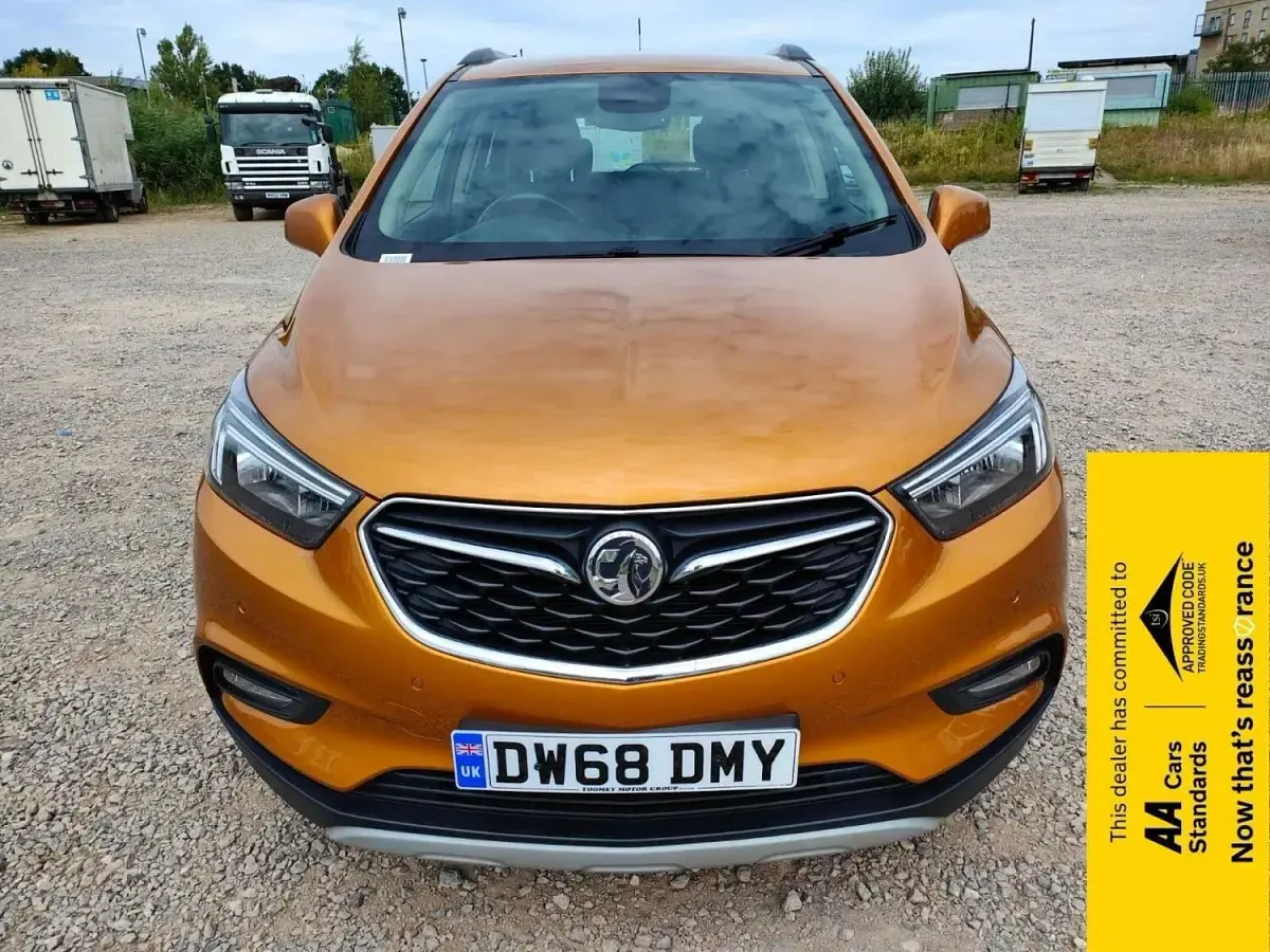 Used Vauxhall Mokka X Active 140 HP (102 kW) 2019 Orange SUV