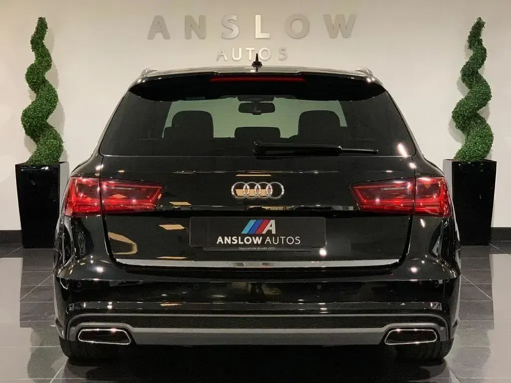 Used Audi A6 S-Line 190 HP (139 kW) 2015 Black Estate