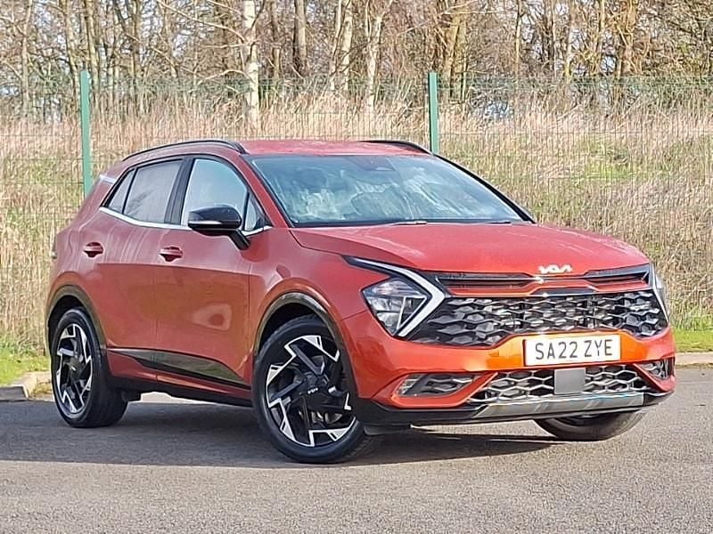 Used Kia Sportage GT-Line 2022 Orange SUV