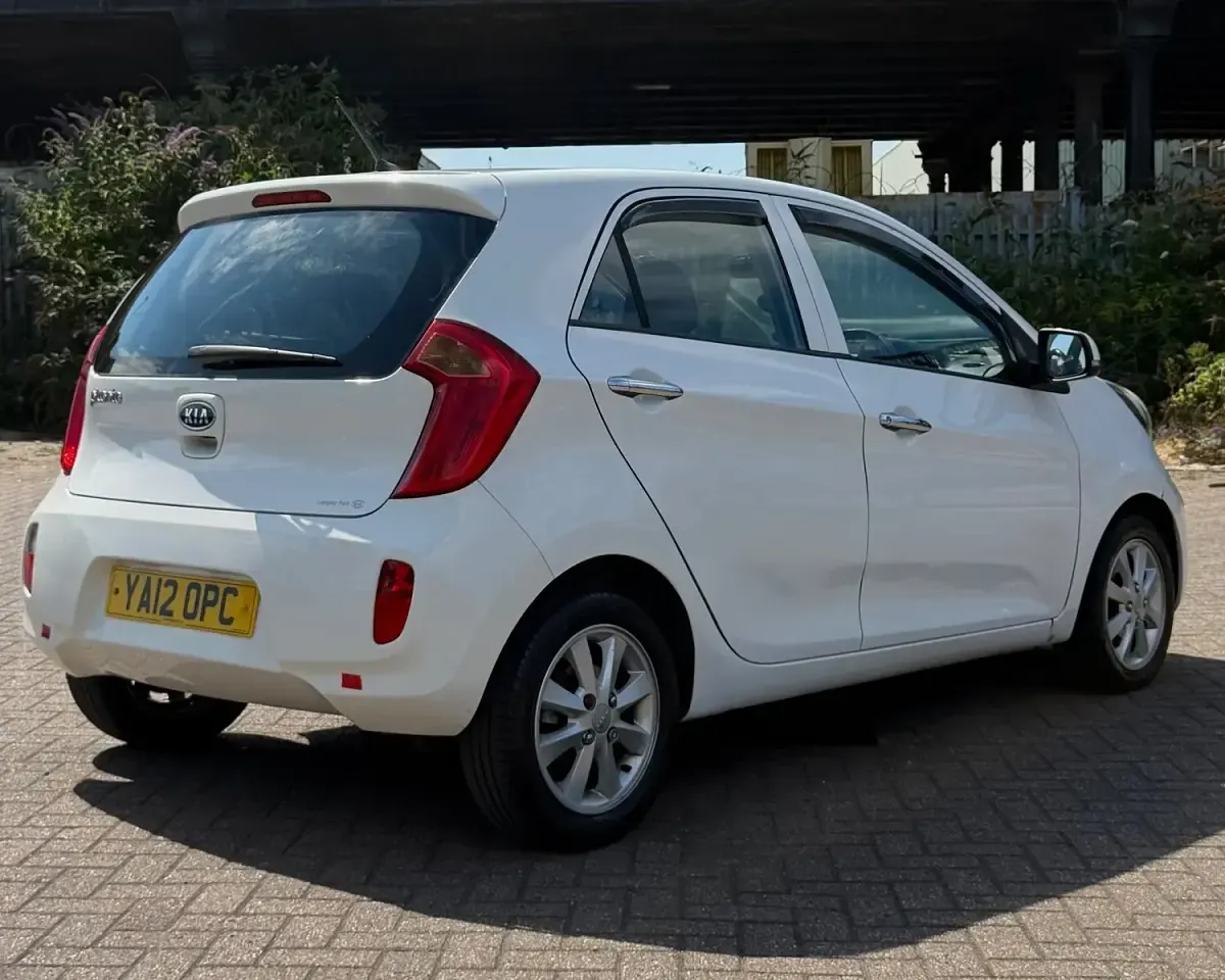 Used Kia Picanto 2012 White Hatchback