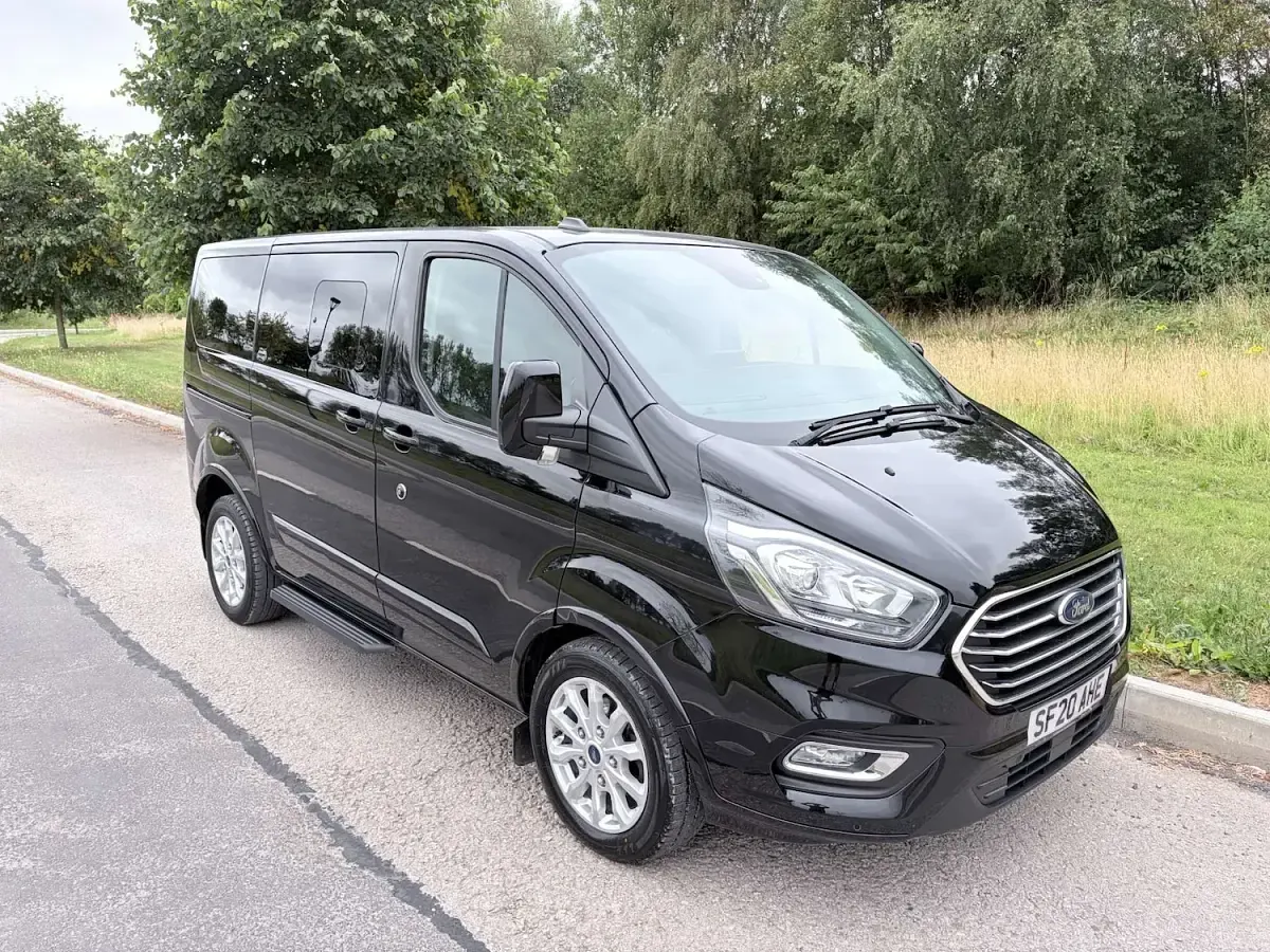 Used Ford Tourneo Custom Titanium 2020 Black Van