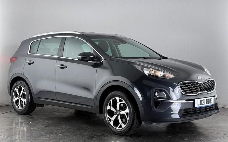 Used Kia Sportage 136 HP (100 kW) 2021 Grey SUV