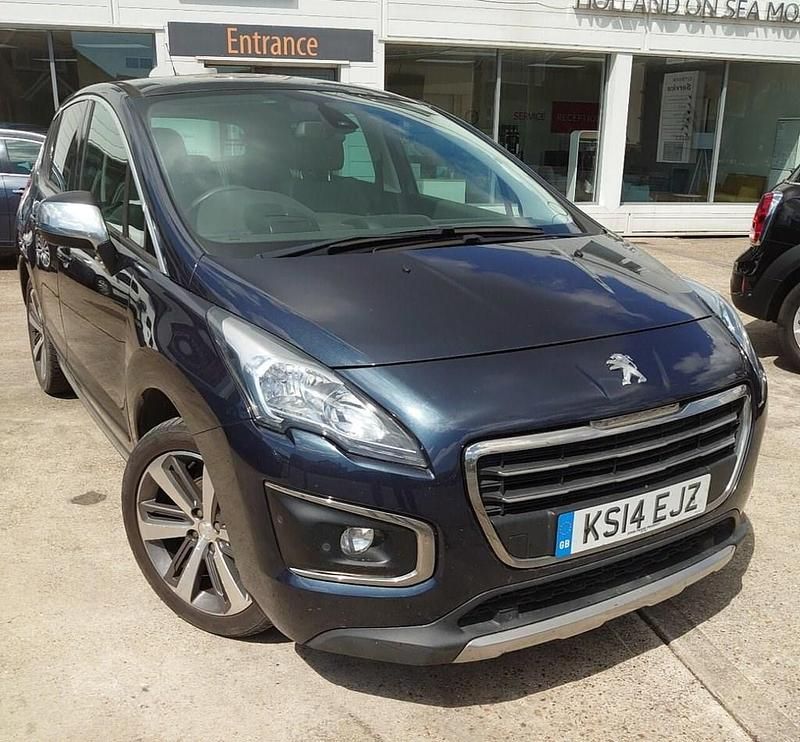 Blue Used 2014 Peugeot 3008 Allure Hatchback | £5,795 (Fair price) - Image 1/4