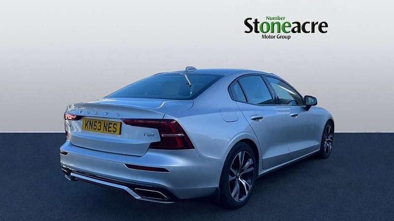 Used Volvo S60 R-Design 247 HP (181 kW) 2020 Silver Sedan