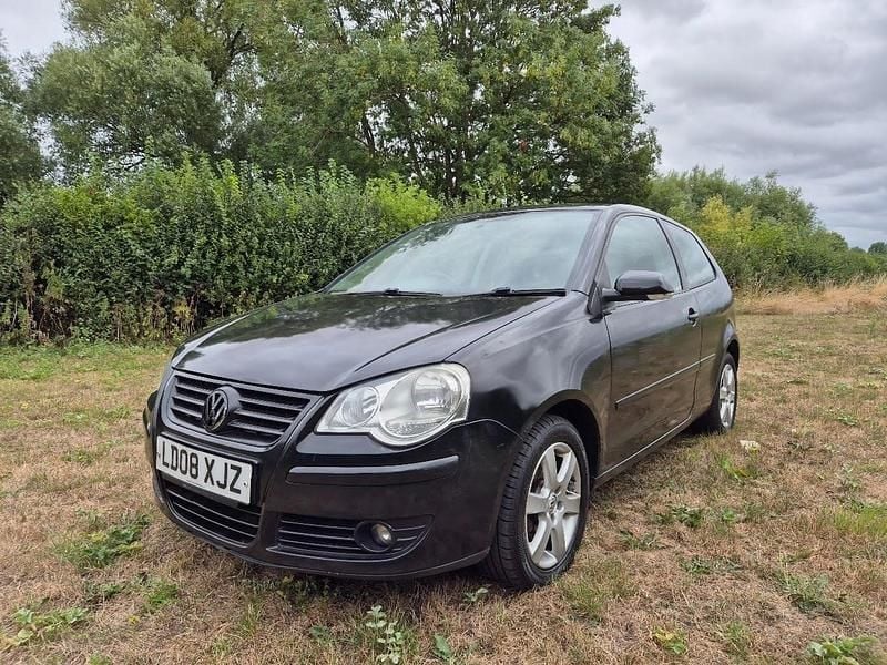 Black Used 2008 VW Polo Match Hatchback | £1,350 (Good price) - Image 1/4