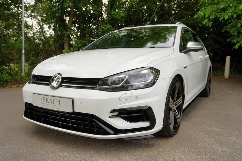 White Used 2018 VW Golf VII R Estate | £18,600 (Fair price) - Image 1/4