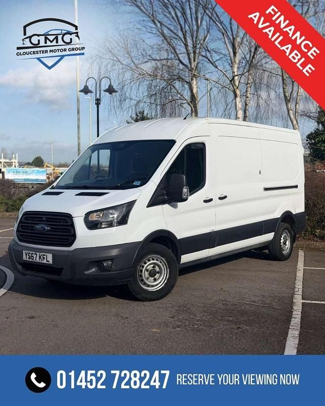 Used Ford Transit 130 HP (95 kW) 2017 White Van