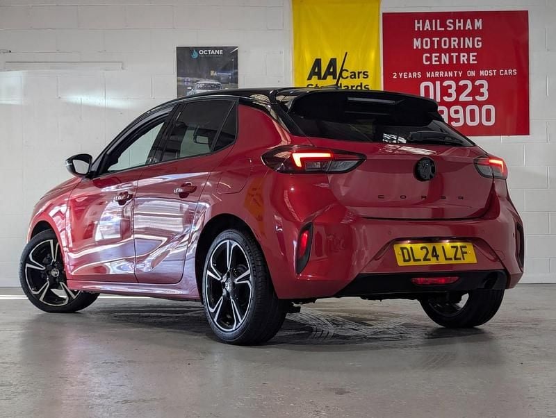 Used Vauxhall Corsa 75 HP (55 kW) 2024 Red Hatchback
