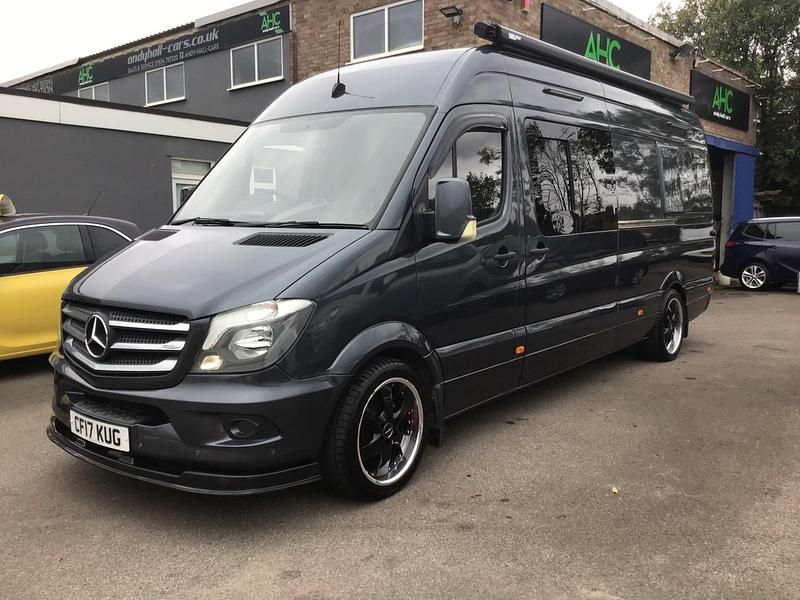 Used Mercedes Sprinter 129 HP (94 kW) 2017 Grey Van