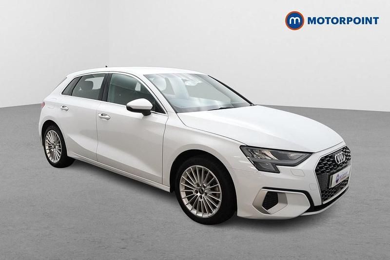 Used Audi A3 Sport 2022 White Sedan