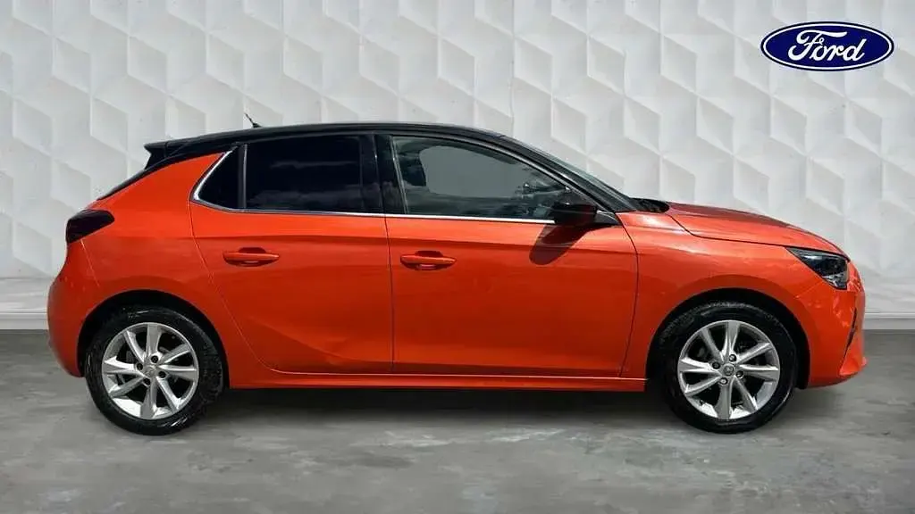 Used Vauxhall Corsa Elite 75 HP (55 kW) 2021 Orange Hatchback