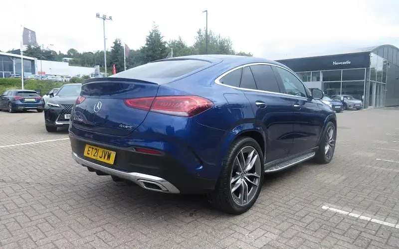 Used Mercedes GLE400 AMG Line Premium Plus 330 HP (242 kW) 2021 Blue SUV