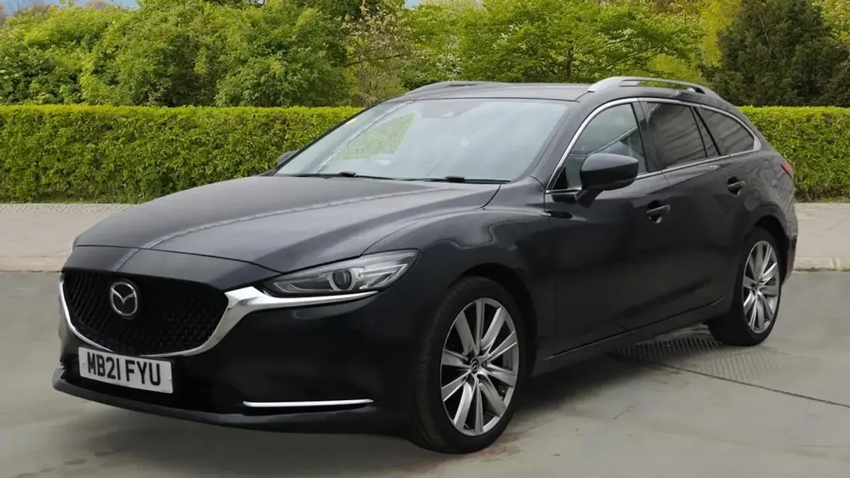 Begagnad Mazda 6 Inclusive 165 HK (121 kW) 2021 Svart Kombi