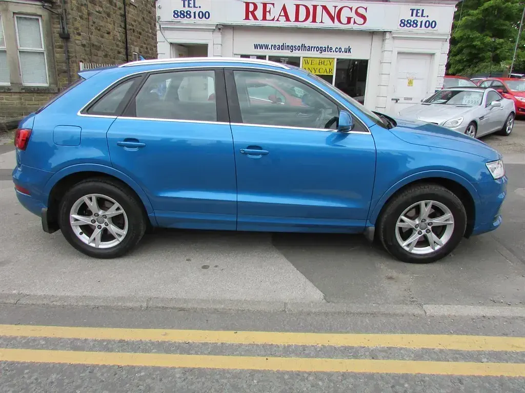Używany Audi Q3 Business 150 KM (110 kW) 2015 Niebieski SUV