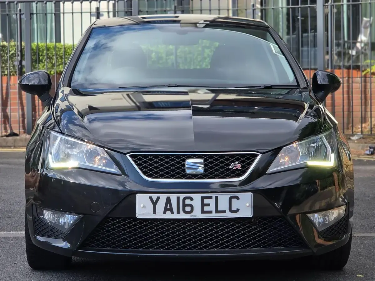 Used Seat Ibiza FR 110 HP (80 kW) 2016 Black Hatchback