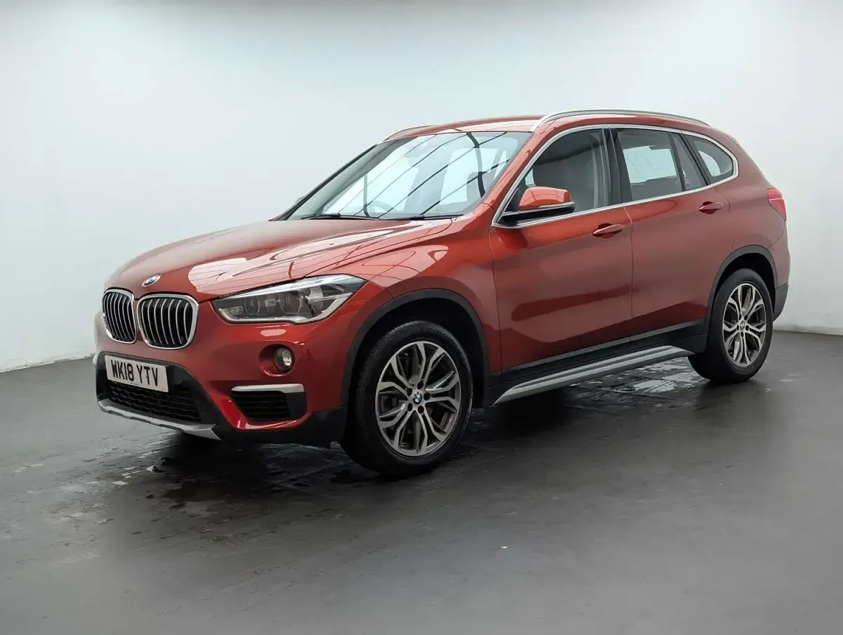 Used BMW X1 xLine 192 HP (141 kW) 2018 Orange SUV