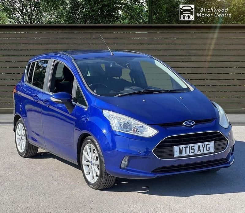 Blue Used 2015 Ford B-MAX Titanium MPV | £5,495 (Fair price) - Image 1/4