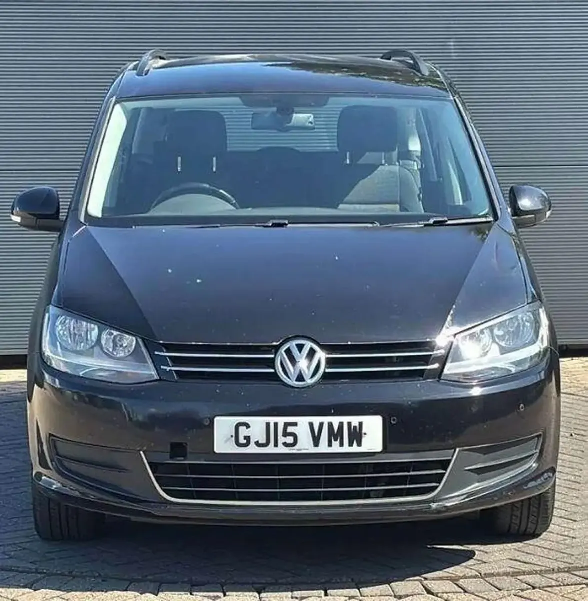 Used VW Sharan SE 177 HP (130 kW) 2015 Black MPV