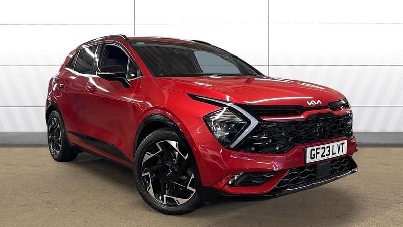 Red Used 2023 Kia Sportage GT-Line SUV | £23,475 (Good price) - Image 1/3