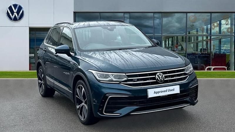Used VW Tiguan R-line 150 HP (110 kW) 2023 Blue SUV