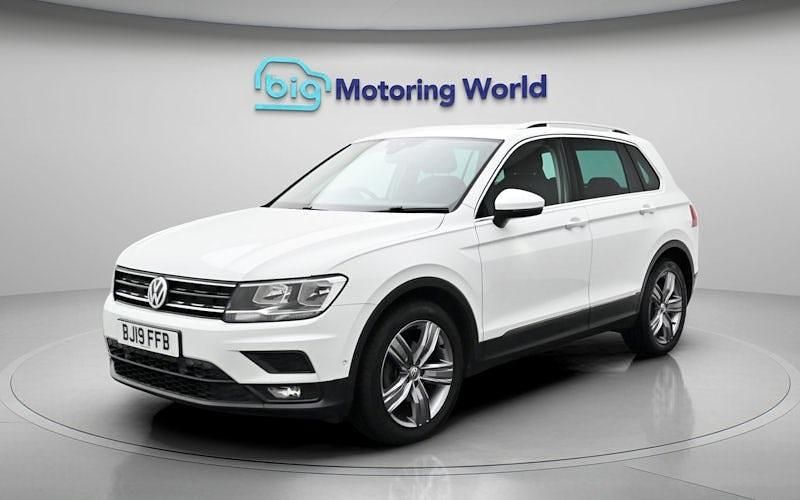 Used VW Tiguan Match 131 HP (96 kW) 2019 White SUV
