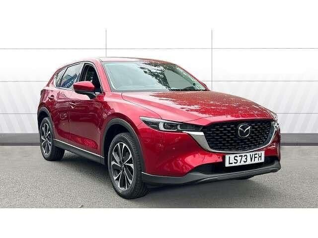 Red Used 2023 Mazda CX-5 Exclusive-Line SUV | £20,695 (Good price) - Image 1/4