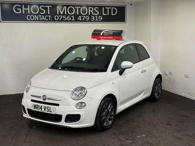 Used Fiat 500 S 69 HP (50 kW) 2014 White Hatchback