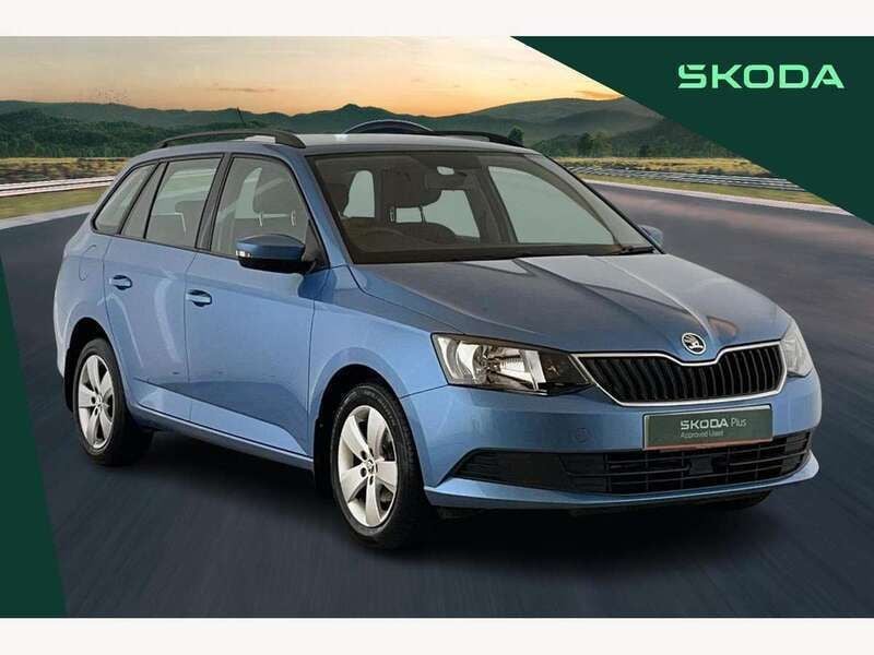 Blue Used 2018 Skoda Fabia SE Estate | £8,995 (Fair price) - Image 1/4