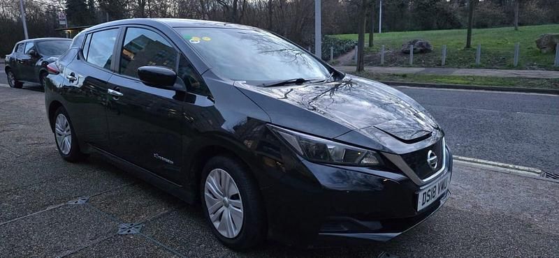 Used Nissan Leaf Visia 110 kW (150 HP) 2018 Black Hatchback