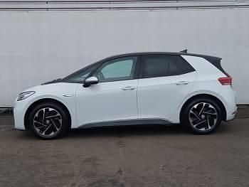 Used VW ID.3 Pro Performance 150 kW (204 HP) 2021 White Hatchback