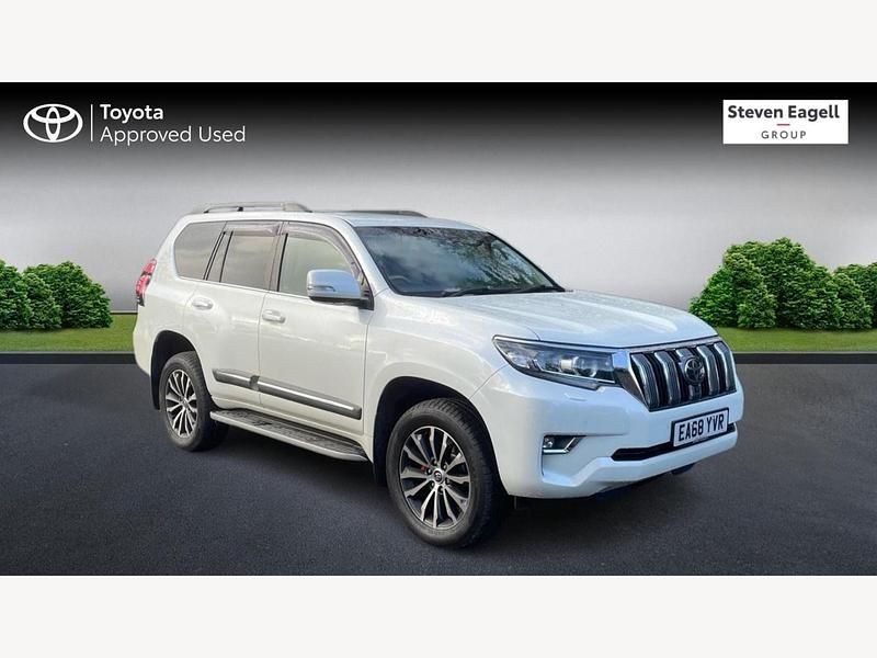 White Used 2018 Toyota Land Cruiser Estate | £42,925 (A bit pricey) - Image 1/3