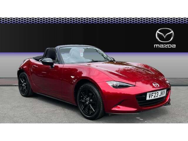 Red Used 2023 Mazda MX5 Prime-Line Cabriolet | £19,800 (A bit pricey) - Image 1/4