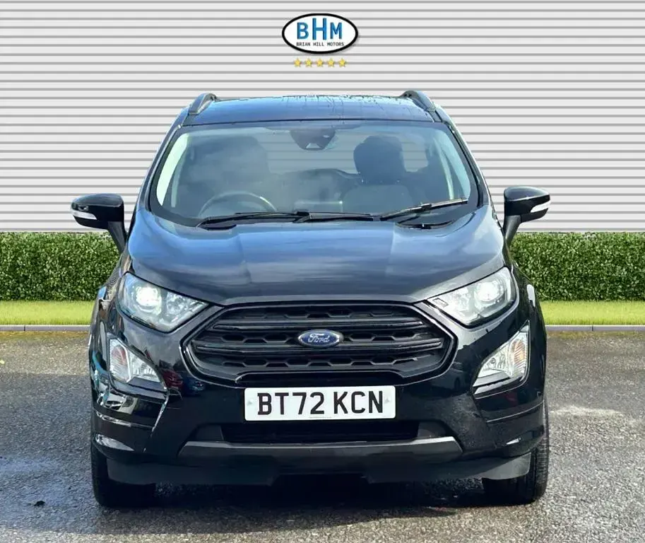 Used Ford Ecosport ST-Line 125 HP (91 kW) 2022 Agate metallic black SUV