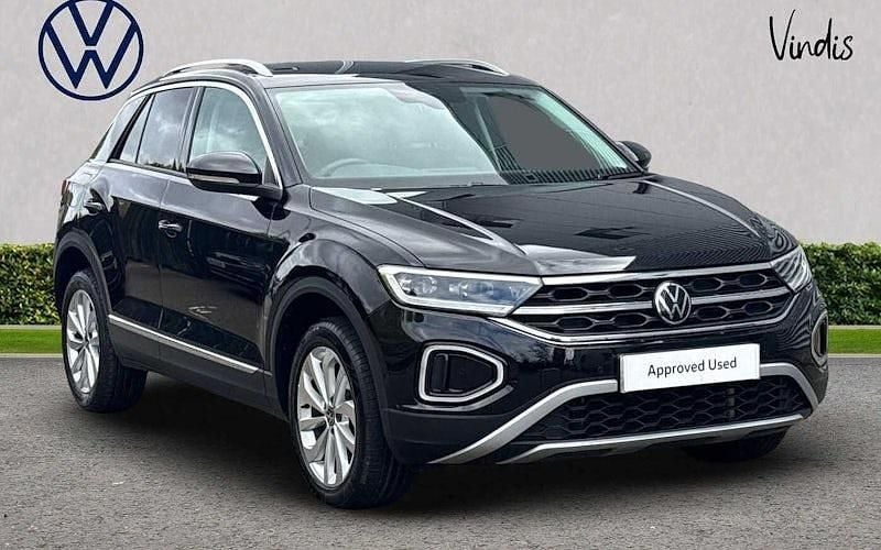 Black Used 2024 VW T-Roc Style SUV | £23,548 (Fair price) - Image 1/4