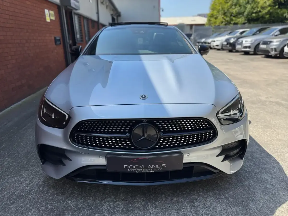 Used Mercedes E300 AMG line 2022 Silver Coupe