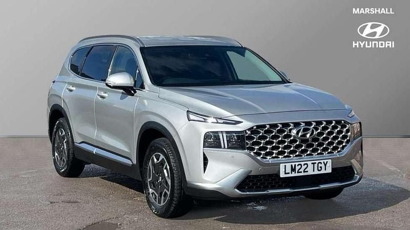 Silver Used 2022 Hyundai Santa Fe Premium SUV | £29,750 (Good price) - Image 1/4